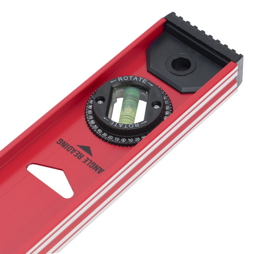 Уровень алюминиевый "Рельс", 800 мм, 3 глазка, усиленный Matrix по ценам производителя в Москве с доставкой по всей России