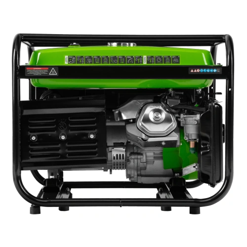 Генератор бензиновый БС-6500, 5.5 кВт, 230В, четырехтактный, 25 л, ручной стартер Сибртех по ценам производителя в Москве с доставкой по всей России