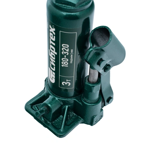 Домкрат гидравлический бутылочный, 3 т, 180-320 мм, в пласт. кейсе Сибртех по ценам производителя в Москве с доставкой по всей России