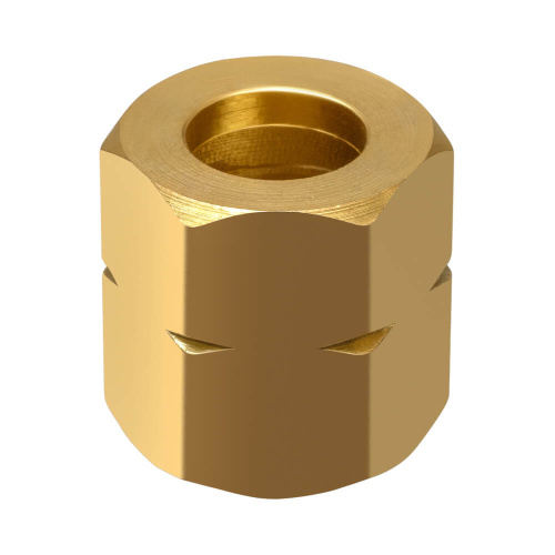 Гайка накидная М12х1,25LH, латунь по ценам производителя в Москве с доставкой по всей России