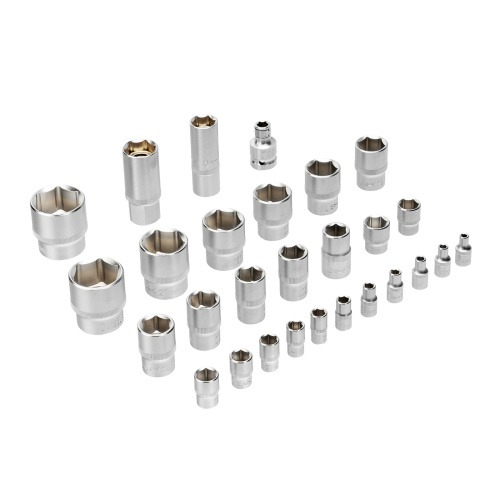 Набор инструментов, 1/2", 1/4", CrV, S2, пластиковый кейс, 82 предмета Denzel по ценам производителя в Москве с доставкой по всей России