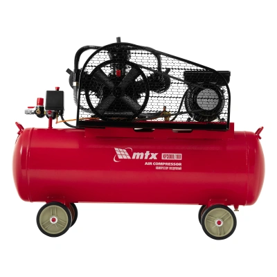 Компрессор воздушный ременный привод КР3000/100  3,0 кВт, 100 литров, 510 л/мин МТХ купить в Москве с доставкой по всей России | ProtosMarket.ru