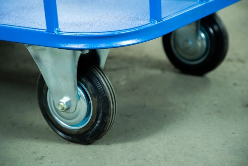 Тележка платформенная TOR ТП-МБ (600х1000) с бортами (колеса 160 мм) по ценам производителя в Москве с доставкой по всей России