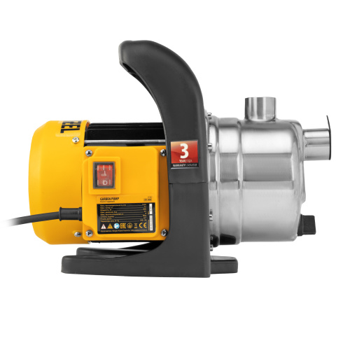 Садовый поверхностный насос GPL800Х, 800 Вт, 3200 л/ч, подъем 42 м, нержавейка Denzel по ценам производителя в Москве с доставкой по всей России