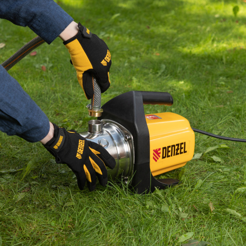 Садовый поверхностный насос GP 1000Х, 1000 Вт, 3500 л/ч, подъем 44 м, нержавейка Denzel по ценам производителя в Москве с доставкой по всей России