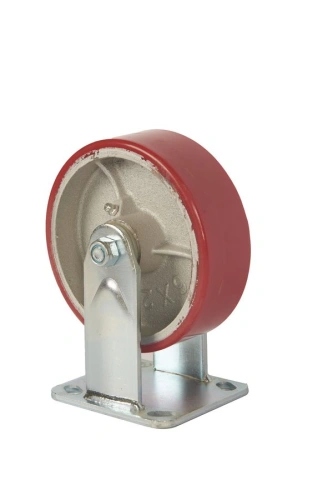 Колесо большегрузное неповоротное FCp 63 150 мм полиуретановое (F) по ценам производителя в Москве с доставкой по всей России