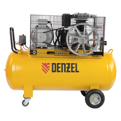 Компрессор воздушный, ременный привод BCI5500-T/200, 5.5 кВт, 200 литров, 850 л/мин Denzel купить в Москве с доставкой по всей России | ProtosMarket.ru