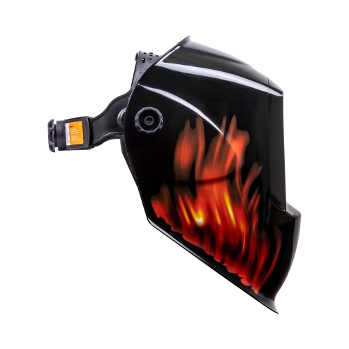 Маска сварщика КОРУНД-2 "пламя" (ф-р 7100V) без коробки по ценам производителя в Москве с доставкой по всей России