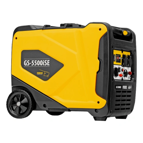 Генератор инверторный GS-5500iSE, 5,5 кВт, 230 В, закрытый корпус,электростартер Denzel по ценам производителя в Москве с доставкой по всей России