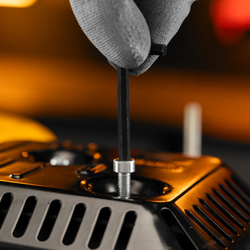 Набор ключей имбусовых HEX, 1.5-10 мм, CrV, 10 шт, оксидированные, на кольце Sparta по ценам производителя в Москве с доставкой по всей России