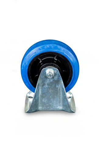 Колесо неповоротное из эластичной резины MW150 150 мм по ценам производителя в Москве с доставкой по всей России