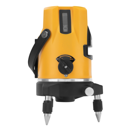 Лазерный уровень LX3, 10 м, ± 0,3 мм/1 м, 635 нм, 4 вертикальных, 1 горизонтальная плоскости, резьба 5/8" Denzel по ценам производителя в Москве с доставкой по всей России