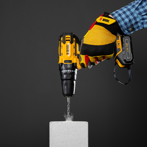 Дрель-шуруповерт аккумуляторная CDL-12-01CB, Li-Ion, 12 В, 1 акк. Denzel по ценам производителя в Москве с доставкой по всей России