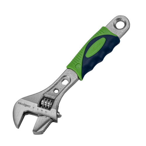 Ключ разводной, 150мм, переставная губка, 2-х комп. рукоятка Сибртех по ценам производителя в Москве с доставкой по всей России