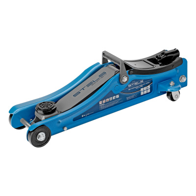 Домкрат гидравлический подкатной в пластиковом кейсе, 2 т, Low Profile, 80-380 мм Stels купить в Москве с доставкой по всей России | ProtosMarket.ru