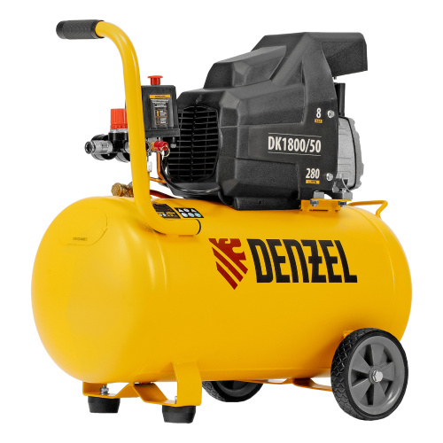 Компрессор воздушный DK1800/50, Х-PRO 1.8 кВт, 280л/мин, 50л Denzel по ценам производителя в Москве с доставкой по всей России