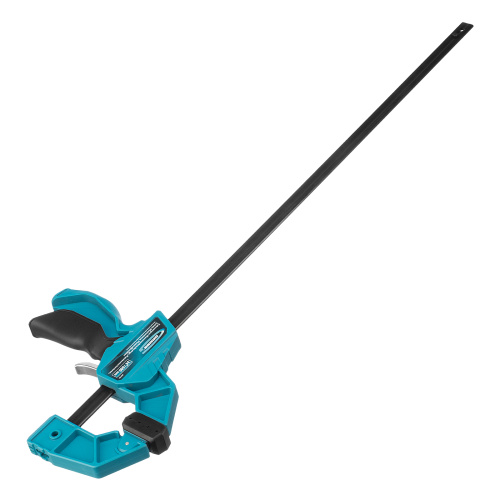 Струбцина реечная, быстрозажимная, пистолетного типа, пошаговый механизм, пластиковый корпус, 600мм Gross по ценам производителя в Москве с доставкой по всей России