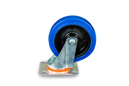 Колесо поворотное из эластичной резины MW100 125 мм по ценам производителя в Москве с доставкой по всей России