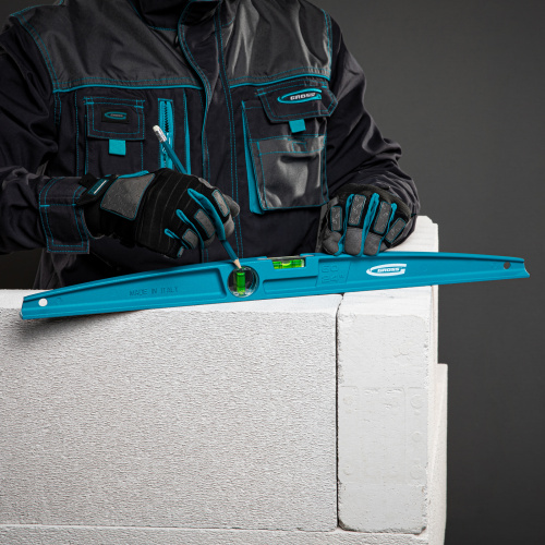 Уровень литой, 600 мм, 2 глазка Gross по ценам производителя в Москве с доставкой по всей России