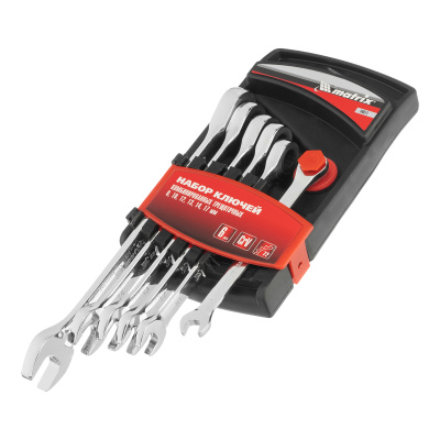 Набор ключей комбинированных, трещеточных 6 шт Matrix купить в Москве с доставкой по всей России | ProtosMarket.ru