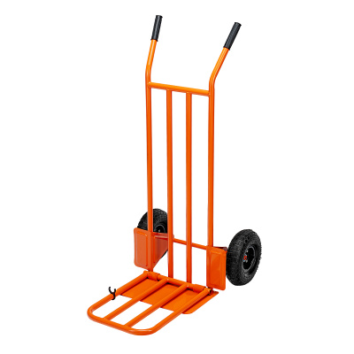 Тележка ручная 2-х колесная, усиленная, г/п 250кг, откидная платформа 530х400мм Сибртех по ценам производителя в Москве с доставкой по всей России