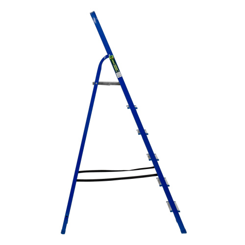 Стремянка, 6 ступеней, стальной профиль, алюминиевые ступени Сибртех по ценам производителя в Москве с доставкой по всей России