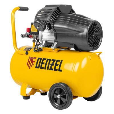 Компрессор воздушный DCV2200/50, прямой привод, 2.2 кВт, 50 литров, 380 л/мин Denzel по ценам производителя в Москве с доставкой по всей России