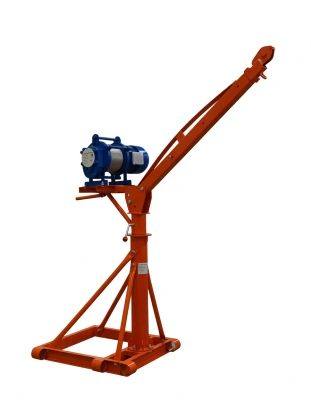 Мини-кран строительный TOR KM с поворотной стрелой и лебедкой KCD 500 кг 60 м 380В по ценам производителя в Москве с доставкой по всей России