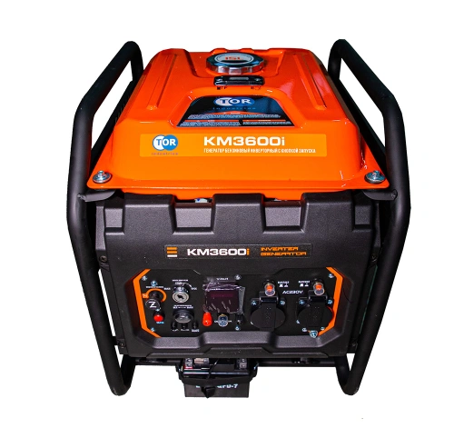 Генератор бензиновый инверторный 3,6 кВт 220В 12 л с электростартером TOR KM3600i по ценам производителя в Москве с доставкой по всей России