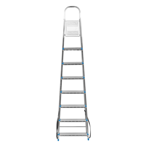 Стремянка, 8 ступеней, стальная, оцинкованная Сибртех по ценам производителя в Москве с доставкой по всей России