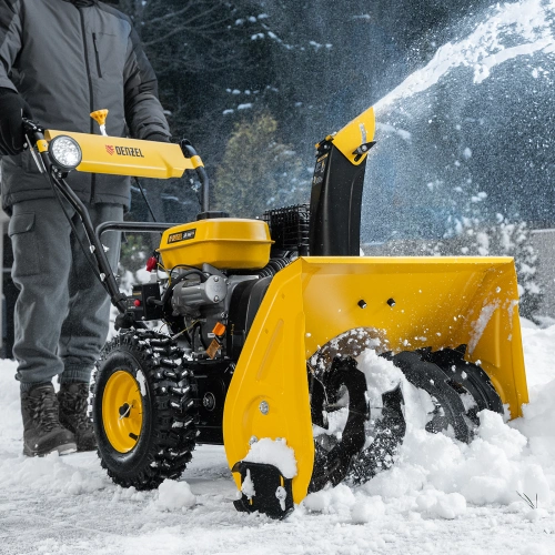 Бензиновая снегоуборочная машина SB 560 LP, 212 cc, электростартер, фара Denzel по ценам производителя в Москве с доставкой по всей России