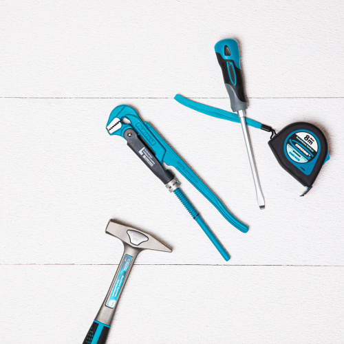 Ключ трубный рычажный 3/4, №0, цельнокованый, CrV, тип "L" Gross по ценам производителя в Москве с доставкой по всей России