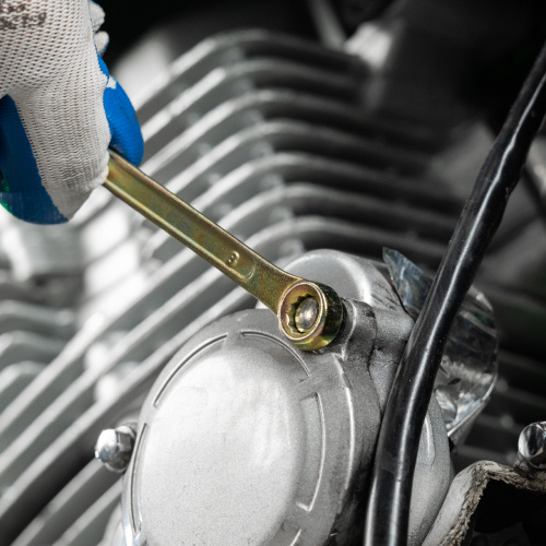 Набор ключей комбинированный 6-32 мм, 22 шт, желтый цинк Сибртех по ценам производителя в Москве с доставкой по всей России