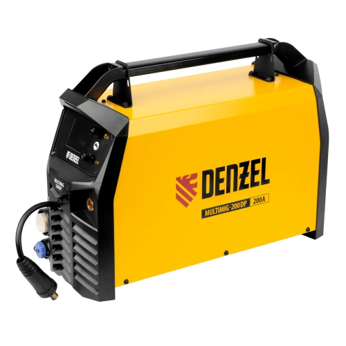 Аппарат инвертор. полуавтомат. сварки MultiMIG-200DP Synergy Double Pulse, 200 А, ПВ 80% Denzel по ценам производителя в Москве с доставкой по всей России