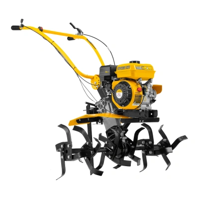 Мотоблок DPT-170SB, 7 л.с., ремен.сцеп, фрез 3х4, ШОМ, без колес, передачи 2В/1Н Denzel по ценам производителя в Москве с доставкой по всей России