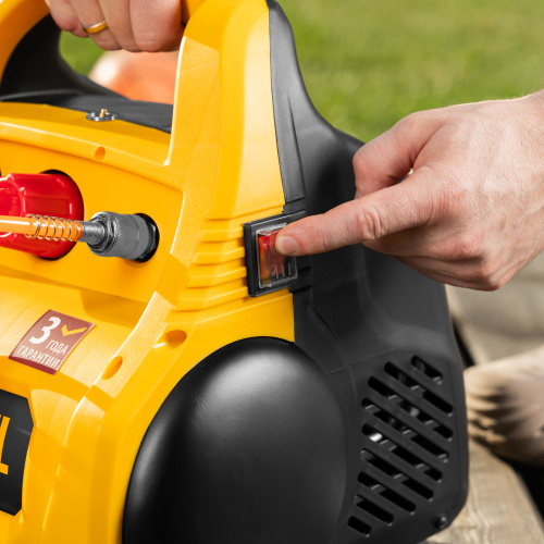 Компрессор воздушный безмасляный РС 1/6-180,1, 1 кВт, 180 л/мин, 6 л Denzel по ценам производителя в Москве с доставкой по всей России