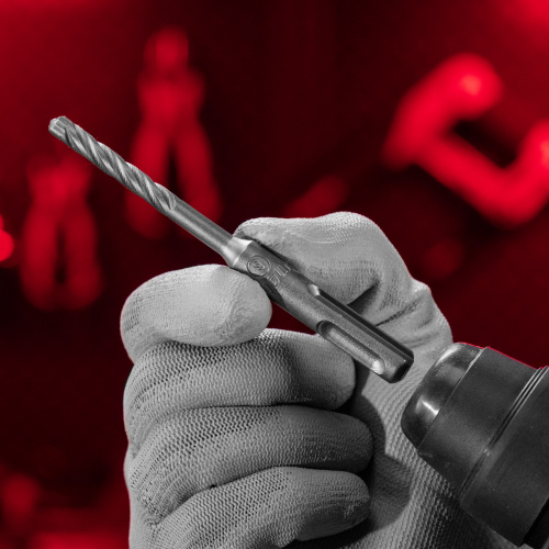 Бур по бетону, 6 x 110 мм, SDS Plus c крестовой пластиной Matrix по ценам производителя в Москве с доставкой по всей России