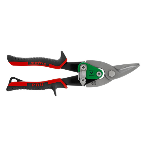 Ножницы по металлу, 250 мм, правый рез, сталь CRMO, двухкомпонентные рукоятки, PRO Matrix по ценам производителя в Москве с доставкой по всей России