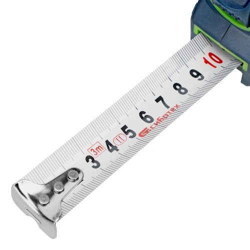 Рулетка Сапфир,двухкомпонентный корпус,5 м х 25 мм Сибртех по ценам производителя в Москве с доставкой по всей России