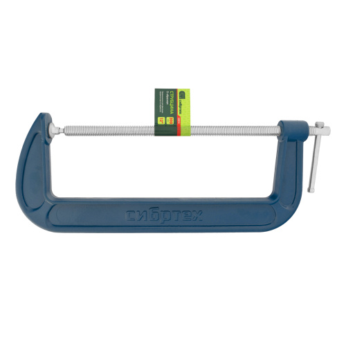 Струбцина G-образная, 300 мм Сибртех по ценам производителя в Москве с доставкой по всей России