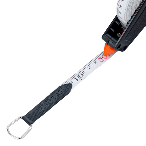 Рулетка геодезическая, 50 м х 12,5 мм, лента ПВХ, открытый корпус Sparta по ценам производителя в Москве с доставкой по всей России