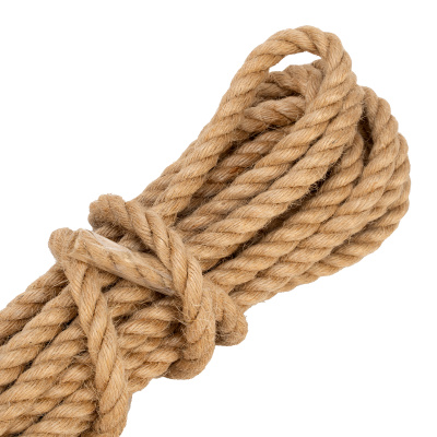 Веревка джутовая, L 10 м, крученая, D 8 мм Сибртех по ценам производителя в Москве с доставкой по всей России