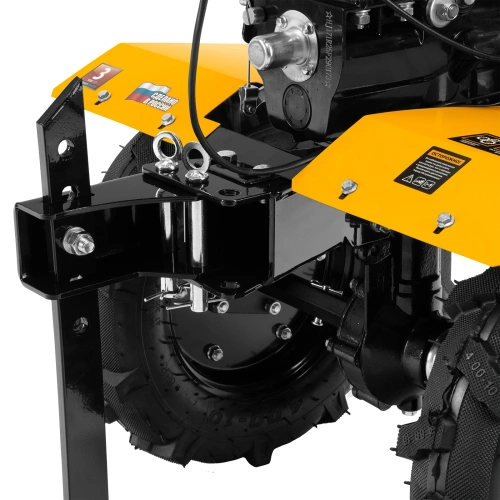 Мотоблок DPT-270X, 7 л.с, дисковое сцепление, ширина 90 см, глубина 35 см, фрез 3 х 4, ВОМ, передачи 2В/1Н Denzel купить в Москве с доставкой по всей России | ProtosMarket.ru