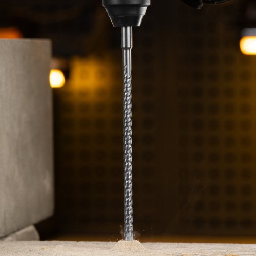 Бур по бетону, цельная крестовая пластина, 10x315 мм, SDS PLUS Denzel по ценам производителя в Москве с доставкой по всей России