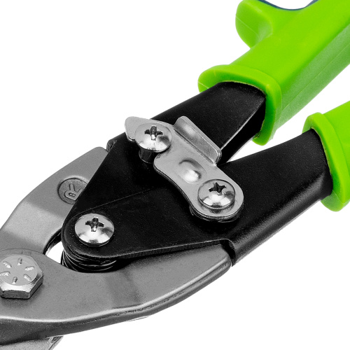 Ножницы по металлу, 250 мм, правый рез, сталь С55, двухкомпонентные рукоятки СИБРТЕХ по ценам производителя в Москве с доставкой по всей России