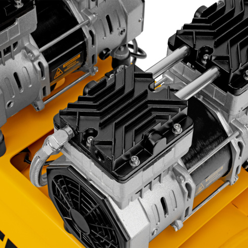 Компрессор безмасляный, малошумный DLS 1500/50, 1500 ВТ, 2x750, 50 л, 260 л/мин Denzel по ценам производителя в Москве с доставкой по всей России