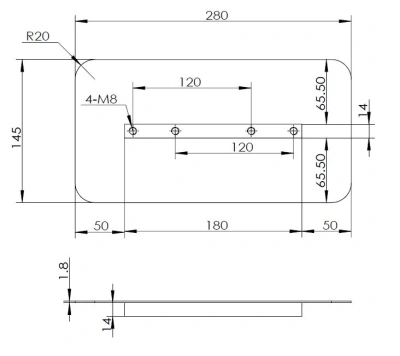 Лопасти для DRD1600L,1600H  (к-т из 4 лопастей)