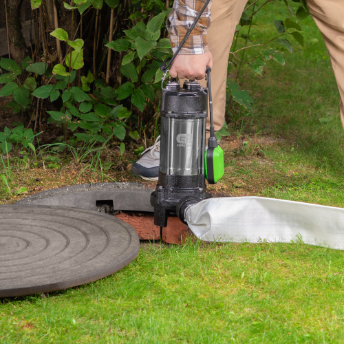 Фекальный насос СФН1100-Н, 1100 Вт, напор 10 м, 18000 л/ч, нож Сибртех по ценам производителя в Москве с доставкой по всей России