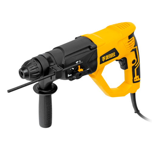 Перфоратор электрический RH-1050-26, SDS-plus, 1050 Вт, 3.2 Дж, 3 плюс 1 режим Denzel по ценам производителя в Москве с доставкой по всей России