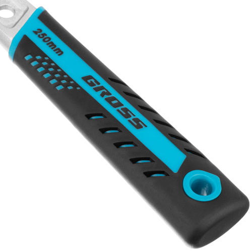 Ключ разводной, 250 мм, CrV, двухкомпонентная ручка Gross по ценам производителя в Москве с доставкой по всей России